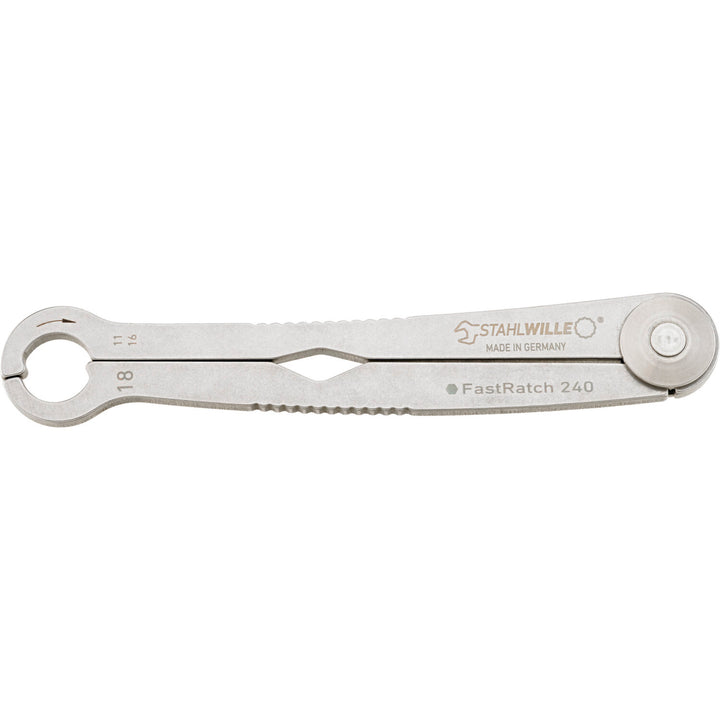 Stahlwille 41101818 240 Ratchet wrench FastRatch, 18mm