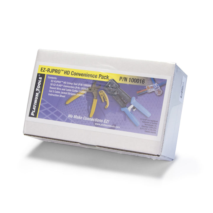 Platinum Tools 100016 EZ-RJPRO HD Convenience Pack Kit
