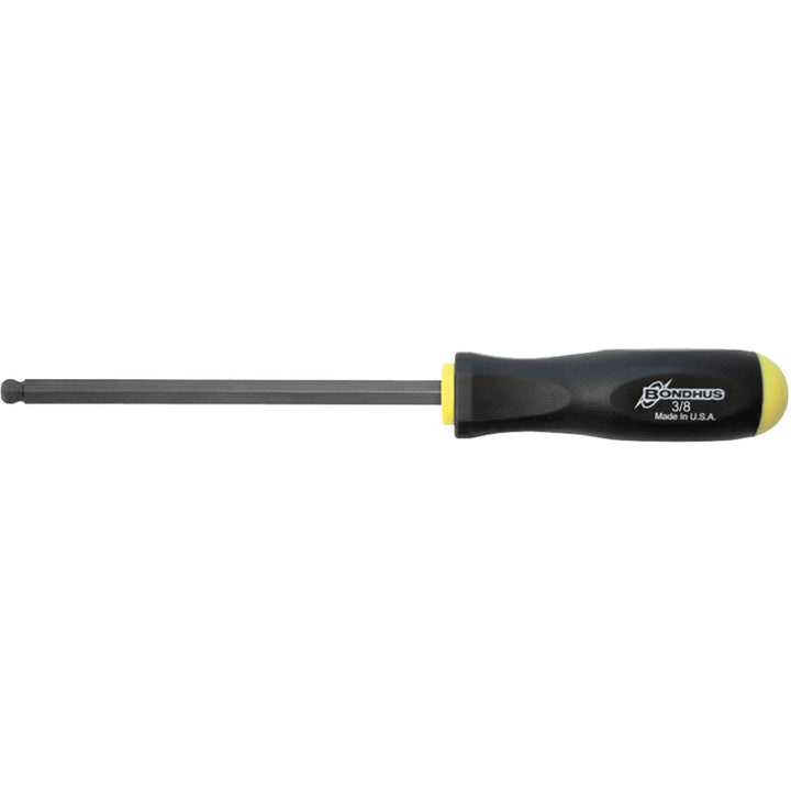 Bondhus 10754 2.5mm x 4.3" Ball End Screwdriver with ProGuard Finish, 2-Piece