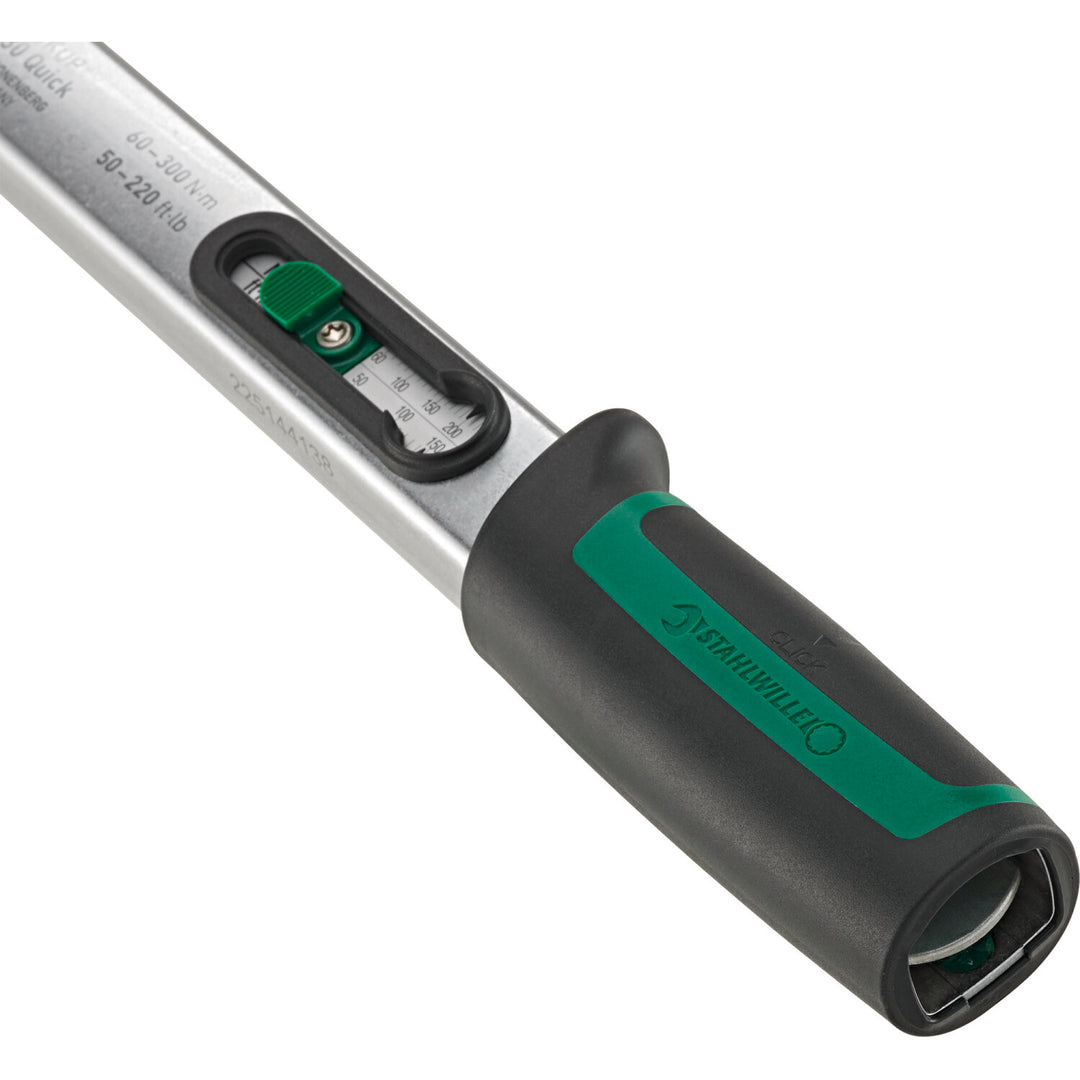 Stahlwille 50184020 730 Quick Basic wrench, Size 20; 40-200 Nm