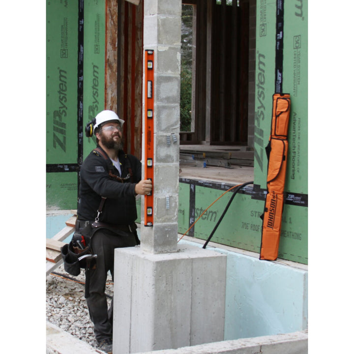 Johnson 1253-4800 48" Heavy Duty I-Beam Aluminum Level