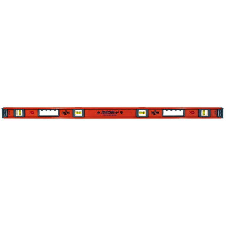 Johnson 1254-4800 48" Magnetic Heavy Duty I-Beam Aluminum Level