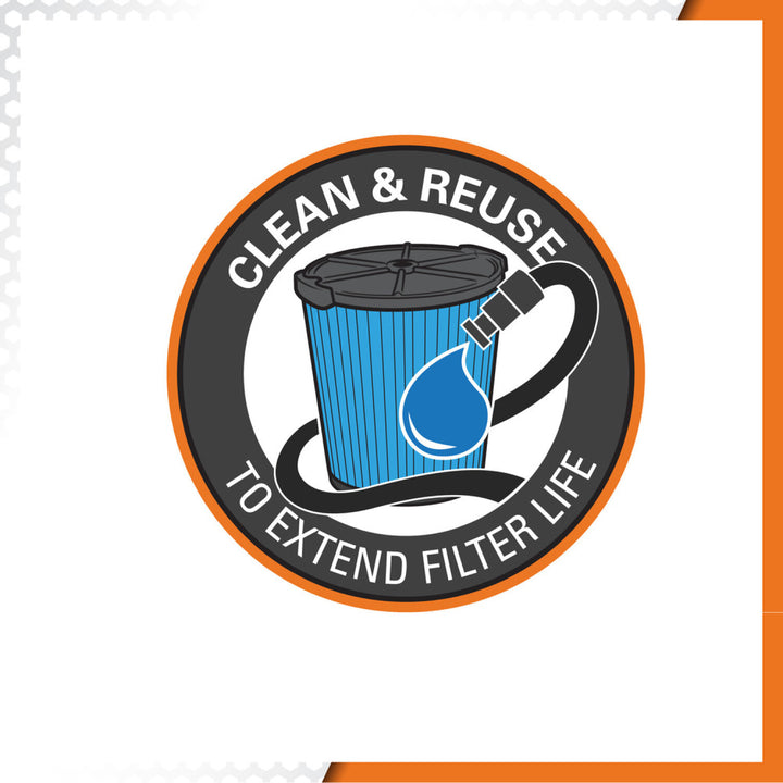 Ridgid 31698 Wet/Dry Vacuum - Ridgid WD1851EX 16 Gallon High Performance Portable Vac