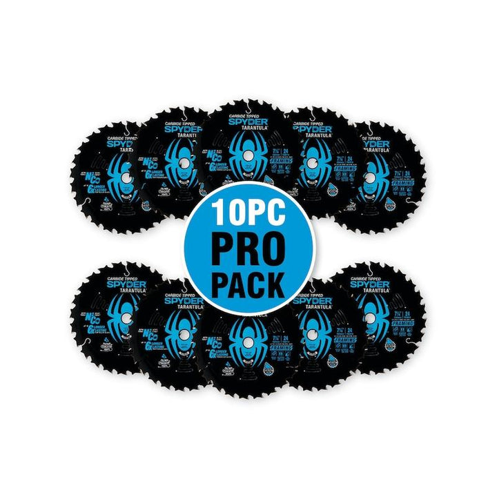 Spyder 13017 7-1/4in 24T Framing 10pc Pro Pack
