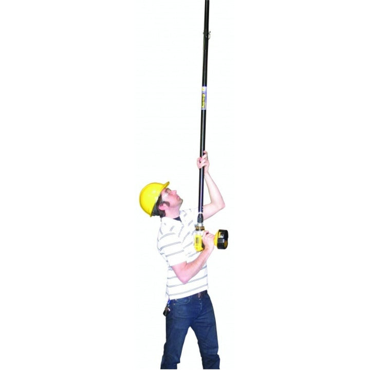 Platinum Tools JH707 J-Hook Xtender Installation System, Drill Adapter for Powering the Installation Pole