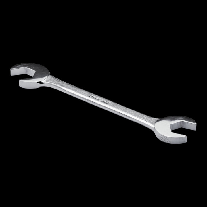Wright Tool 1366 Open End Double Angle Wrench 15⁰ & 60⁰ Satin - 1/2" x 1/2"