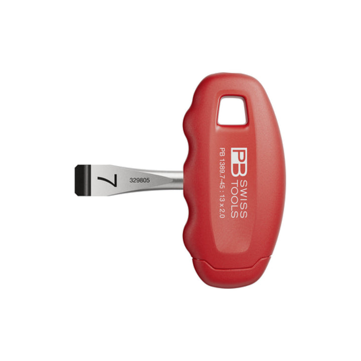 PB Swiss PB 1389.7-45 CN Cross-Handle Slotted Screwdriver, 8 x 88 mm