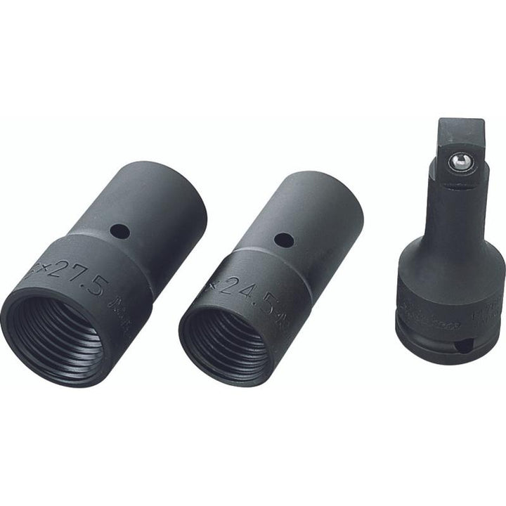 Ko-Ken 14124/3 1/2 Sq. Dr. Lock Nut Buster Set Double Ended 3 pieces