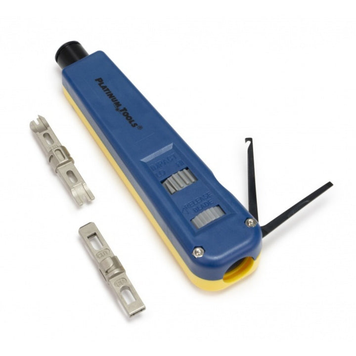 Platinum Tools 13309C PT Punchdown Tool, Includes NEVERDull 110/66-Style Combo Blade
