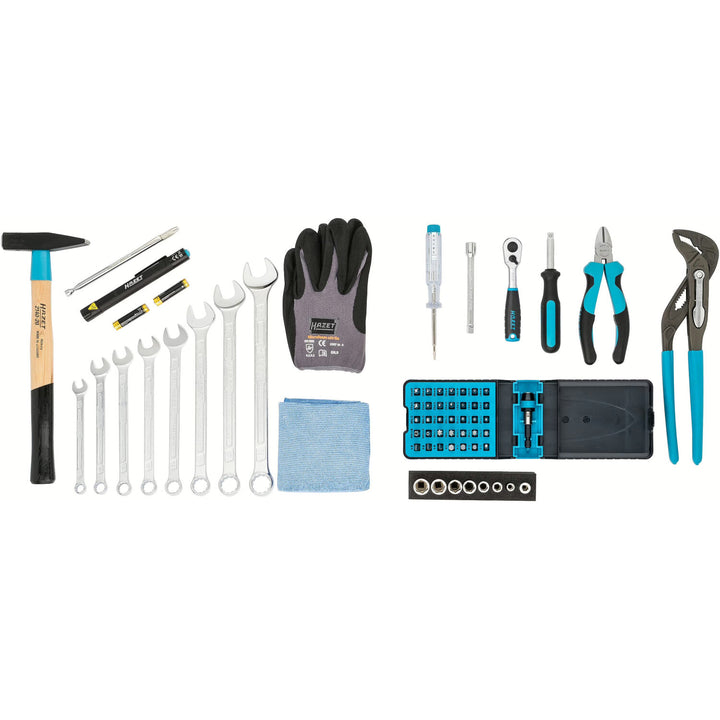 Hazet 1520/64 Leather tool case ∙ with assortment