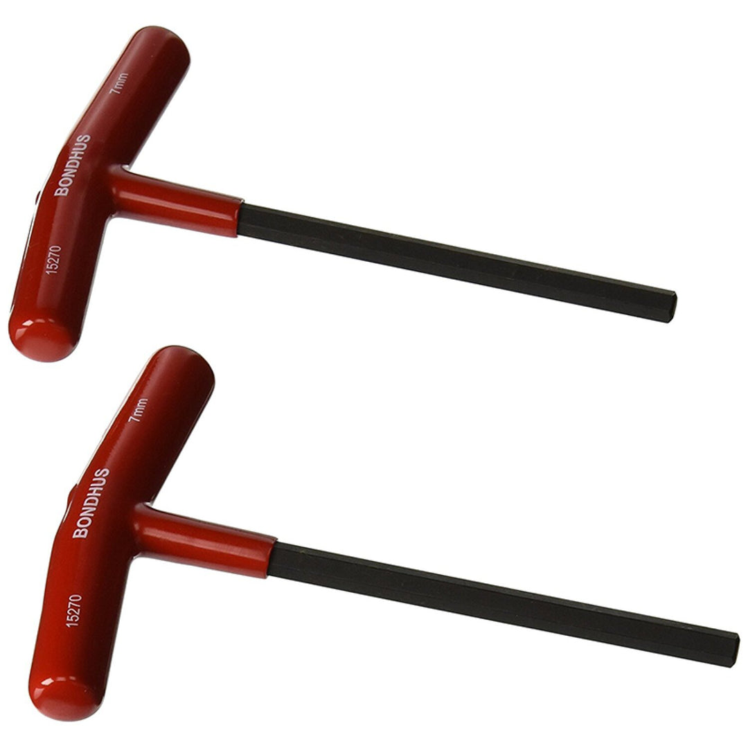 Bondhus 15274 9 x 152mm Hex Tip T-Handle with ProGuard Finish, 2 Piece