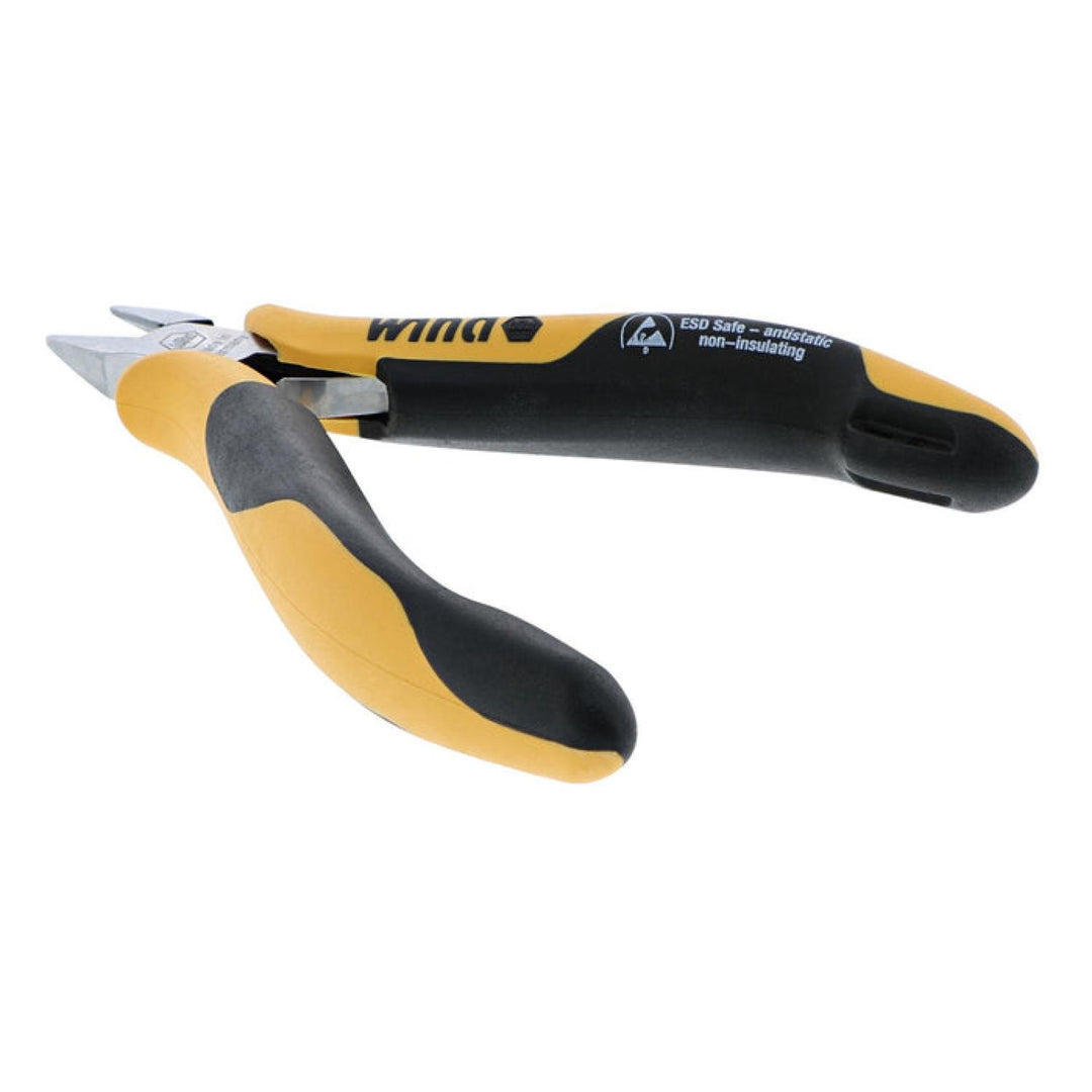 Wiha Tools 32703 Small Tapered Head Semi Flush ESD Precision Cutters