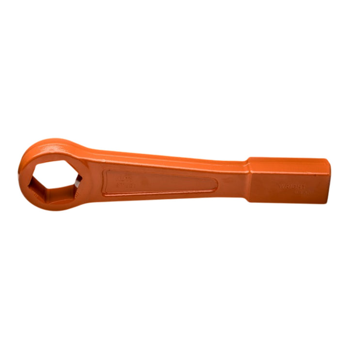 Wright Tool 18H90 Straight Handle Striking Face Box Wrenches 6 Pt.