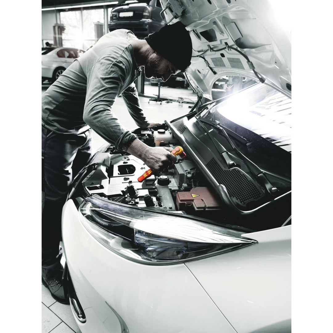 Wera 8007 B VDE Zyklop ratchet, insulated, with switch lever, with 3/8" drive, 3/8" x 222 mm