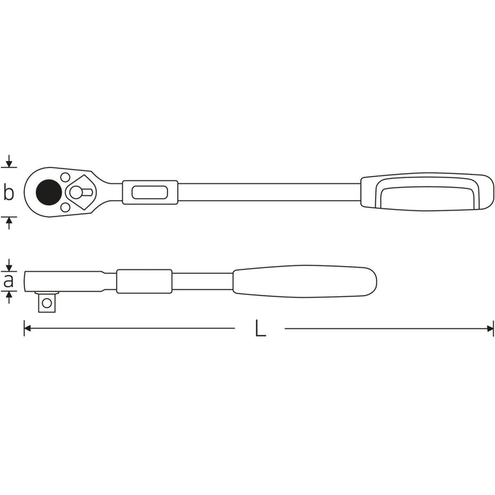 Stahlwille 13160000 Telescopic ratchet