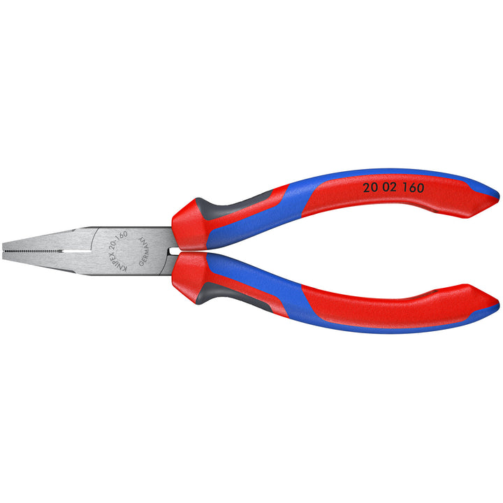 Knipex 20 02 160 KnipeXtend Flat Nose Pliers, 6 1/4"