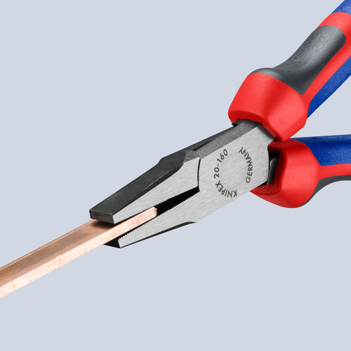 Knipex 20 02 160 KnipeXtend Flat Nose Pliers, 6 1/4"