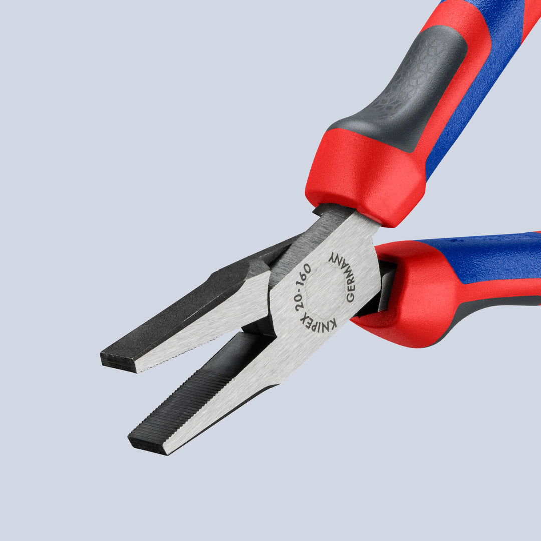 Knipex 20 02 160 KnipeXtend Flat Nose Pliers, 6 1/4"