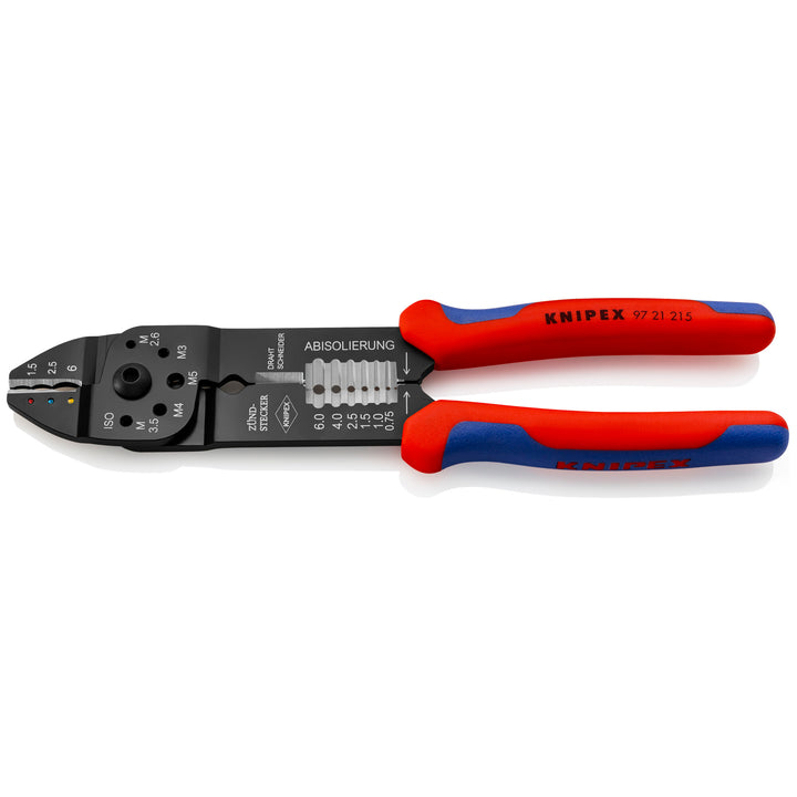 Knipex 97 21 215 9 1/4" Crimping Pliers