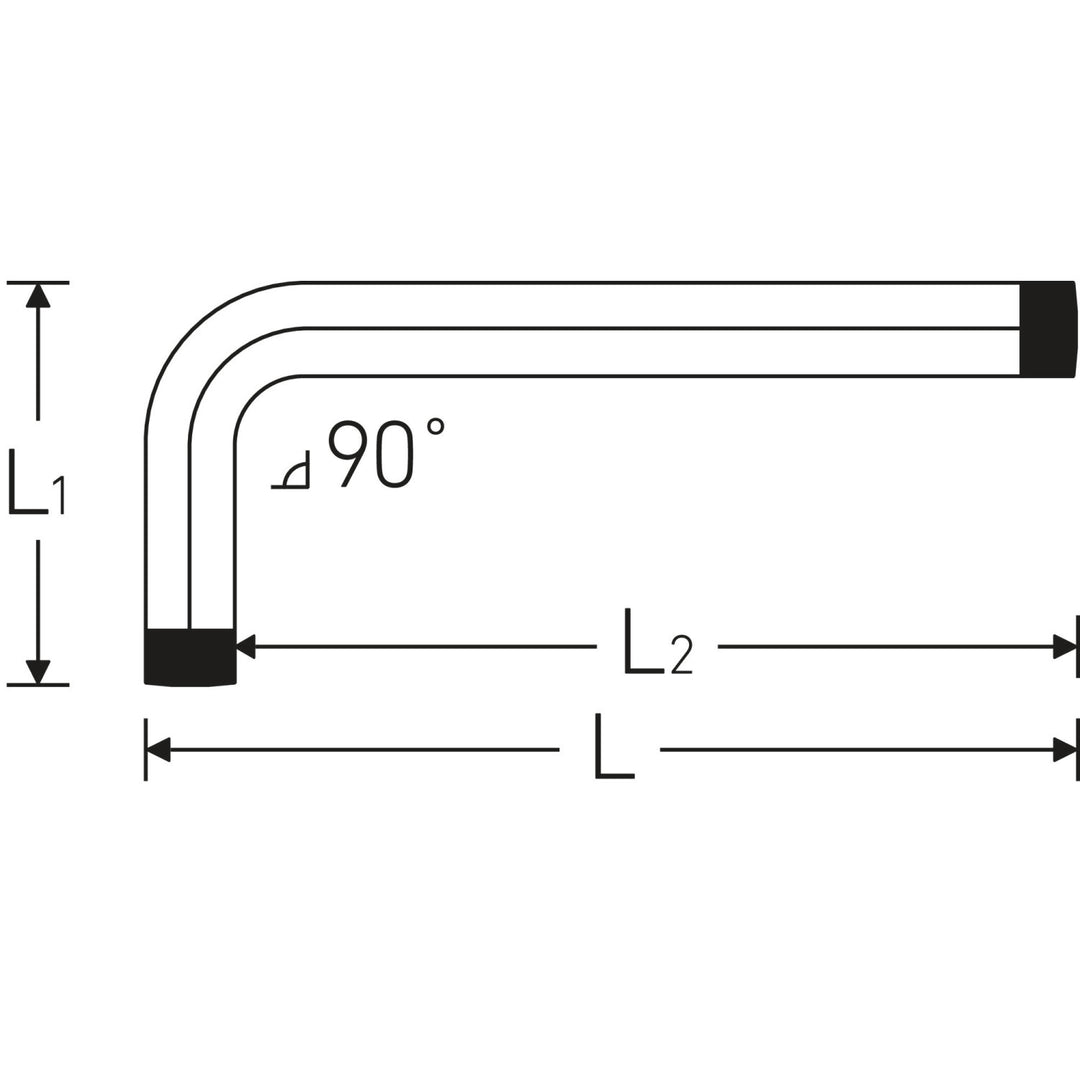 Stahlwille 43223025 Hex keys for TORX bolts