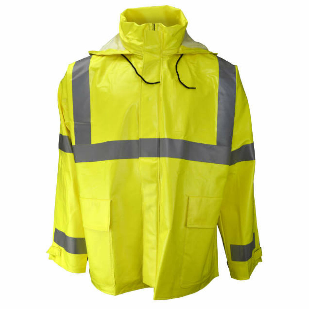 Neese 227AJ Dura Arc I Jacket with Attached Hood - Lime