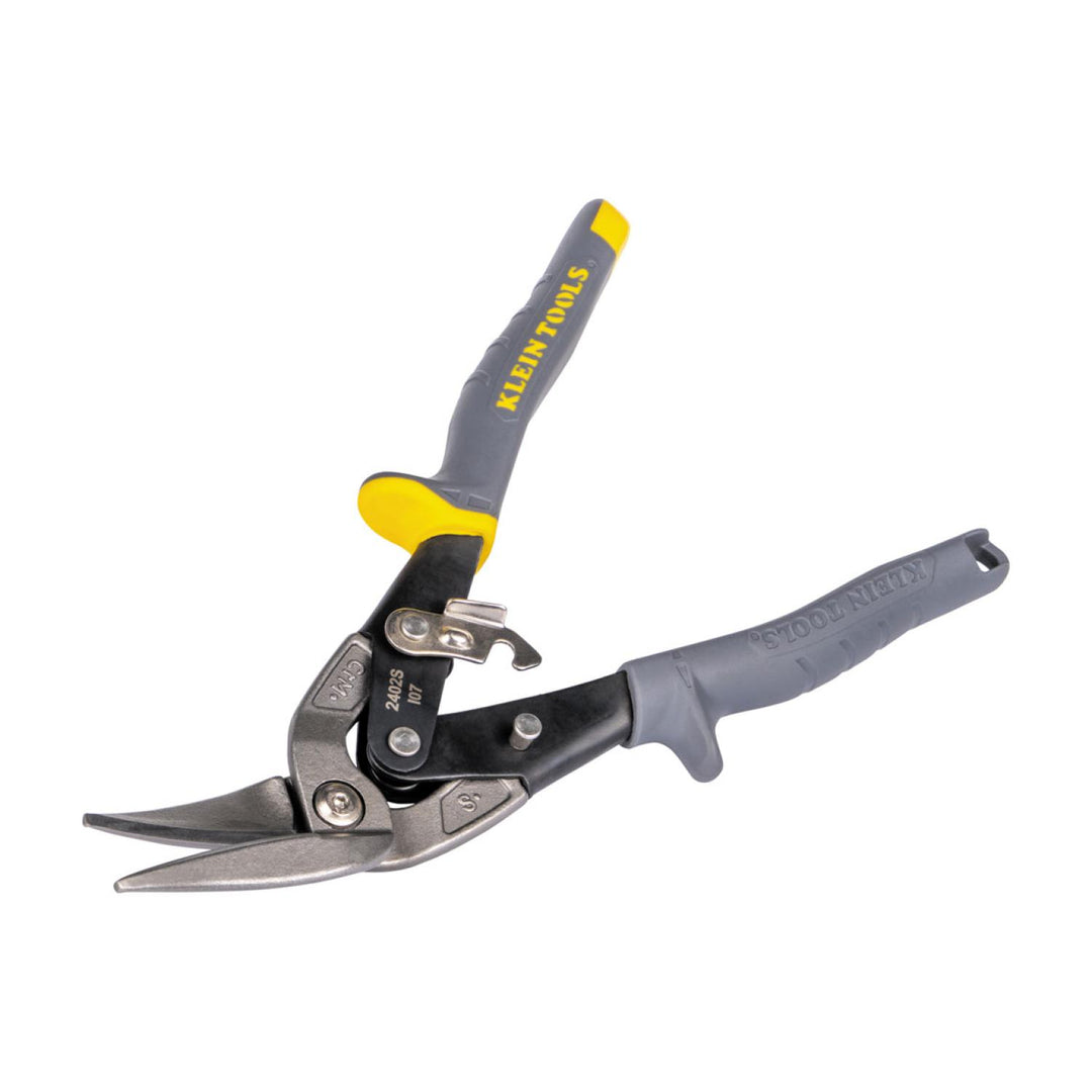 Klein Tools 2402S Offset Straight-Cutting Aviation Snips
