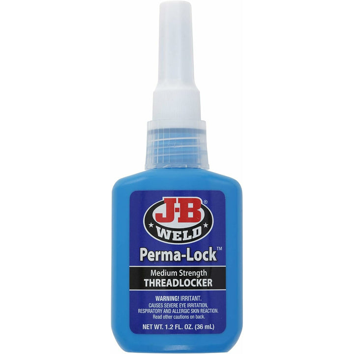 J-B Weld 24250 Perma-Lock Blue Threadlocker, 50 mL