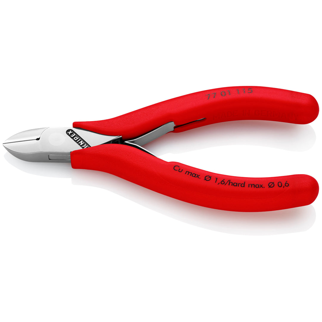 Knipex 77 01 115 4 1/2" Electronics Diagonal Cutters