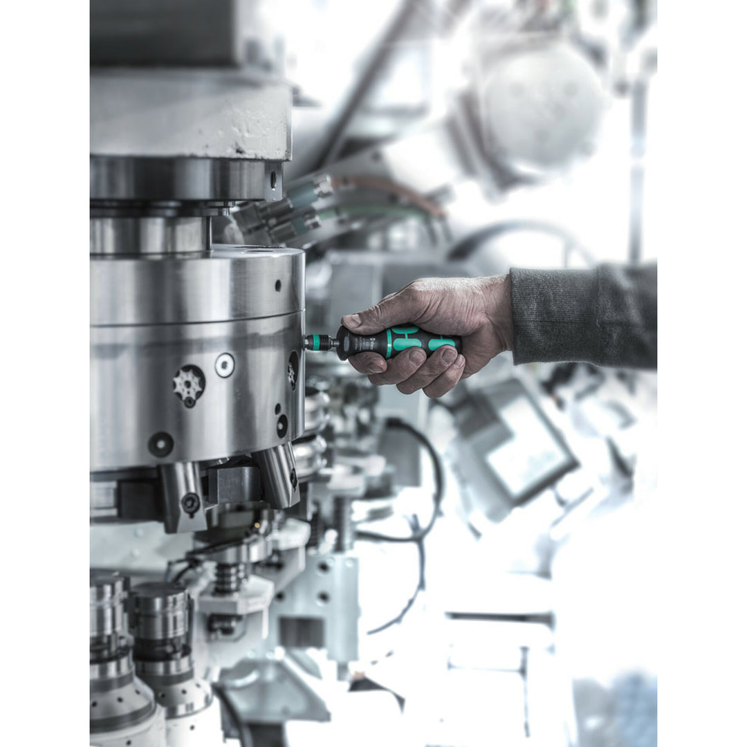 Wera Series 7400 Kraftform pre-set, adjustable torque screwdrivers (0,1-1,5 Nm) with Rapidaptor quick-release chuck, handle size 89 mm, 7452 x 0.9 Nm x 0.9-1.5 Nm