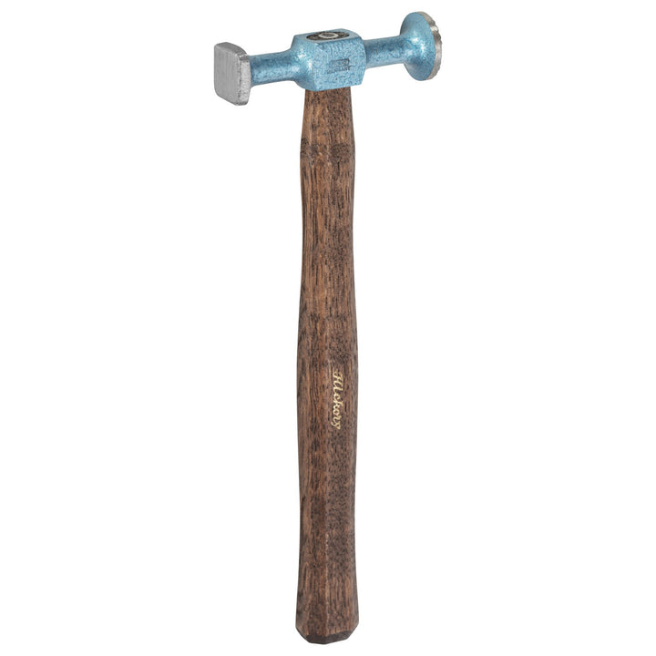 Picard 2522212 Checked Face Planishing Hammer with Hickory Handle, 300g