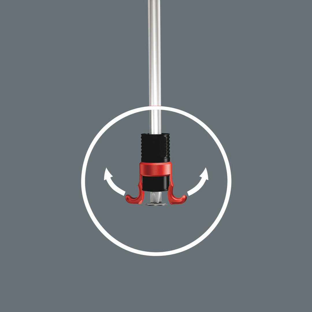 Wera 1441 SB Screw gripper attachment for screwdriver blades, long bits and L-keys, with holding function for screws, 4.5-6 x 41 mm