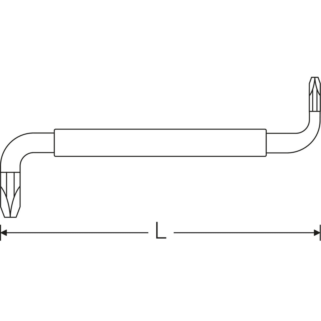 Stahlwille 73282001 Hex key for PHILLIPS screws PH