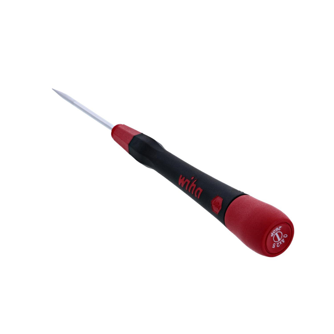 Wiha Tools 26076 PicoFinish Precision Slotted Screwdriver  4 x 60mm