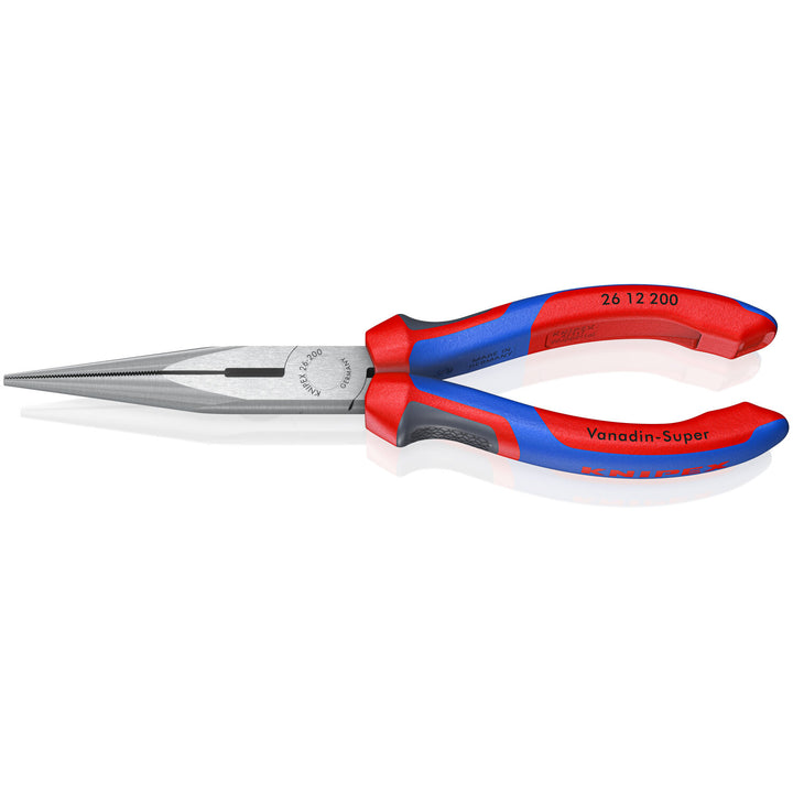 Knipex 26 12 200 KnipeXtend Long Nose Pliers with Cutter, 8"