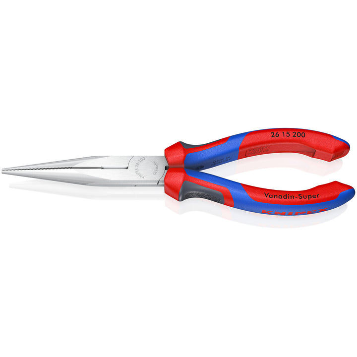 Knipex 26 15 200 KnipeXtend Long Nose Pliers with Cutter, 8"