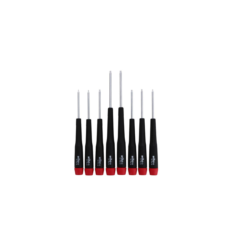 Wiha Tools 26799 Precision Torx® Screwdriver 8 Piece Set T3-T10 in Canvas Pouch