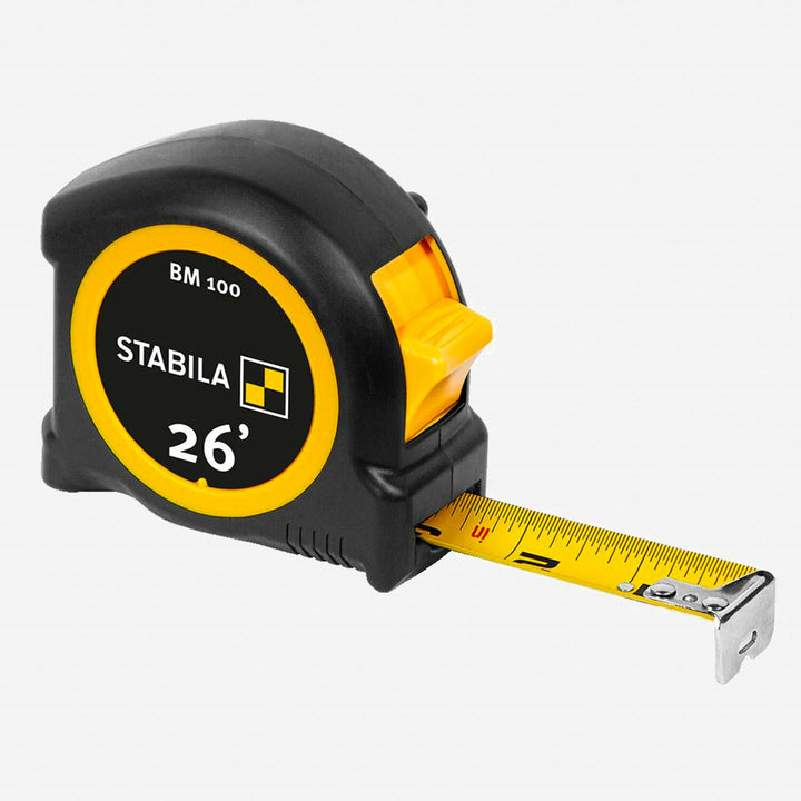 Stabila 30726 Pocket tape BM 100, Imperial scale 26 ft.