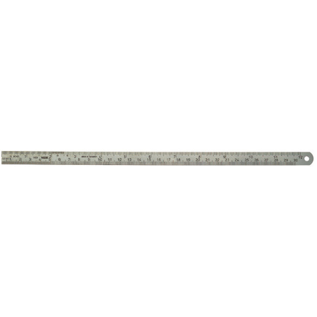 Stahlwille 77460001 13110 Steel Rule, 300mm, Metric-Inch Scale