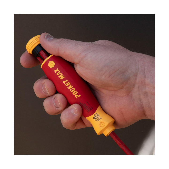Wiha 28345 6 Piece Insulated SlimLine PocketMax® Multi-Driver
