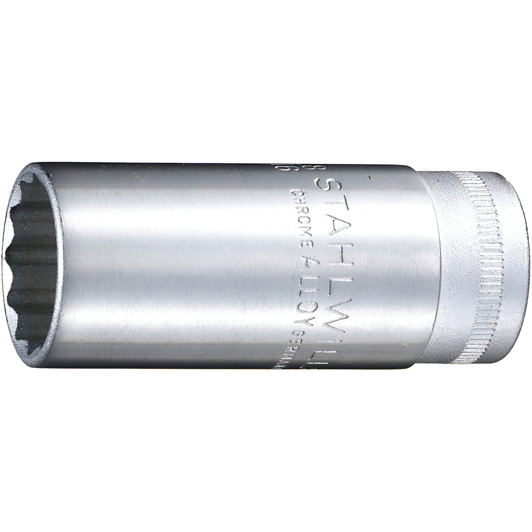 Stahlwille 02020013 46 Extra Deep Bi-Hex Socket, 3/8" Drive 13 mm
