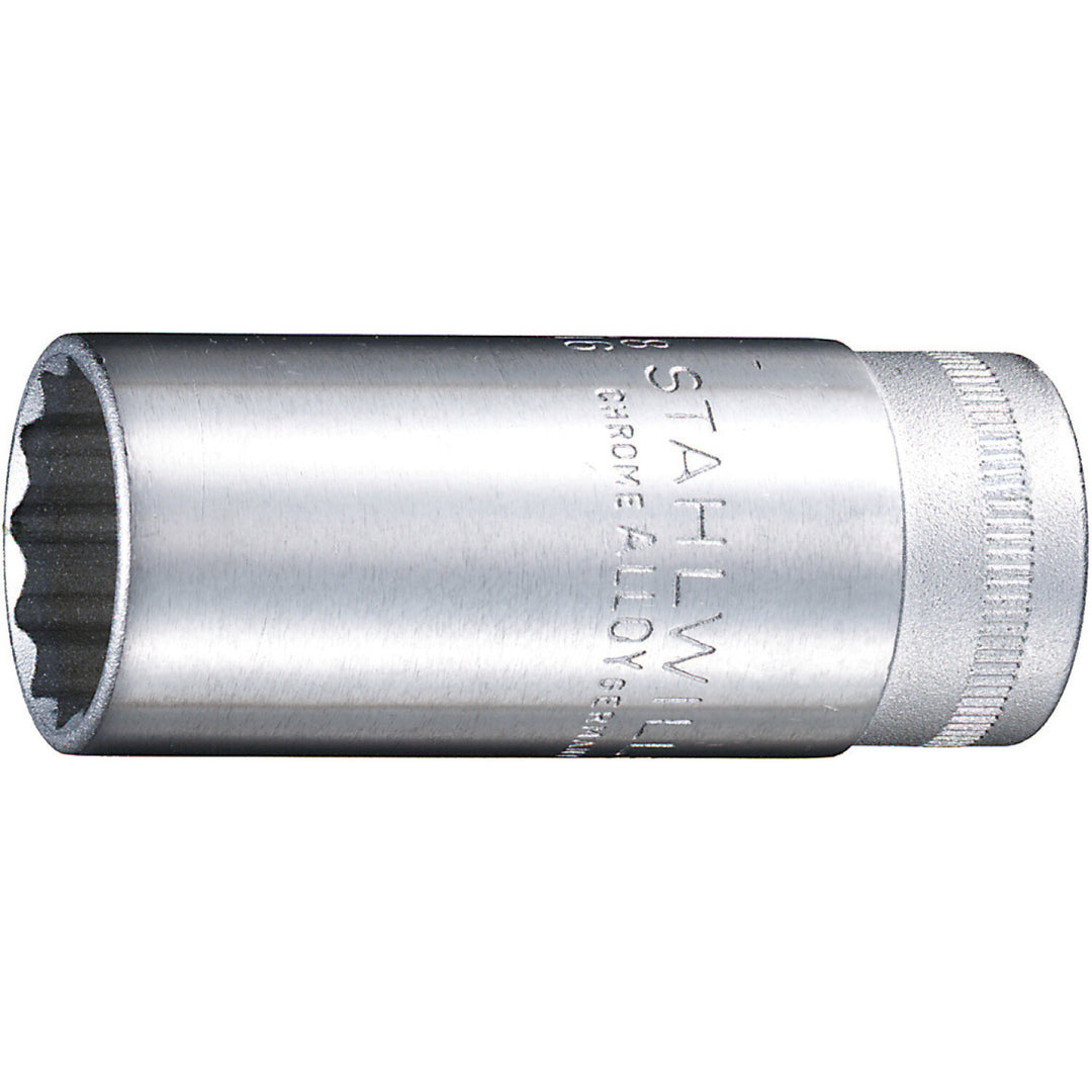 Stahlwille 02020008 46 Extra Deep Bi-Hex Socket, 3/8" Drive 8 mm