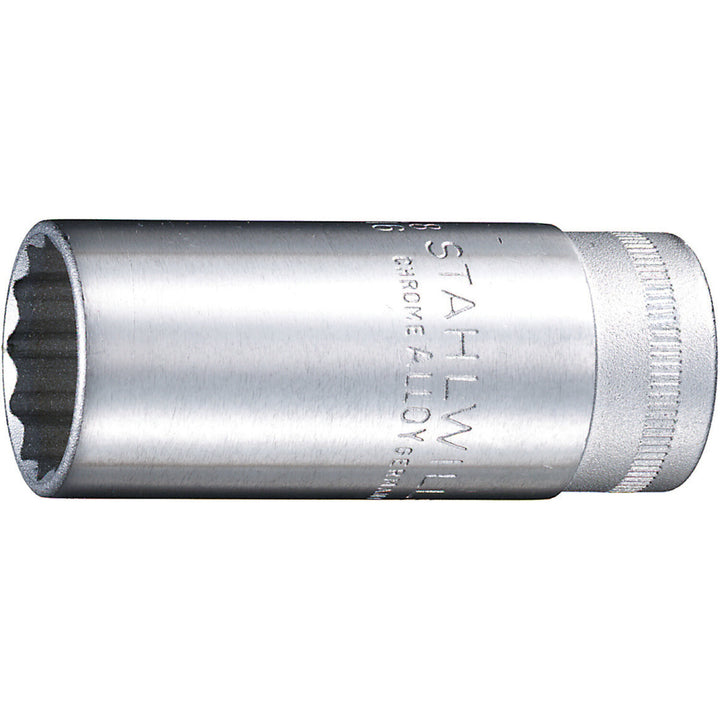 Stahlwille 02020008 46 Extra Deep Bi-Hex Socket, 3/8" Drive 8 mm