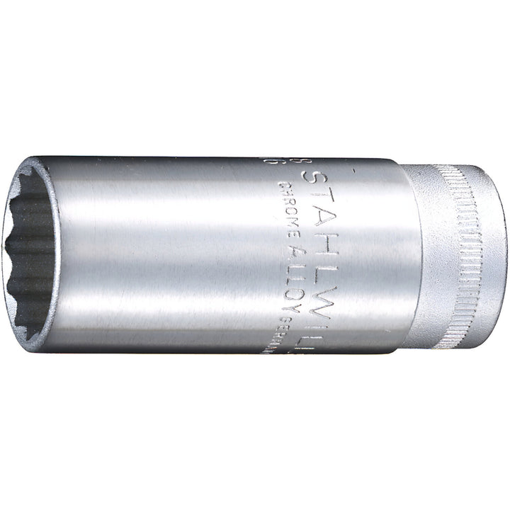 Stahlwille 02020014 46 Extra Deep Bi-Hex Socket, 3/8" Drive 14 mm