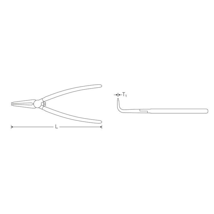 Stahlwille 65464101 Circlip pliers for external circlips
