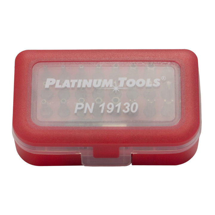 Platinum Tools 19130C Screwdriver Bit Set, 30-Piece Security