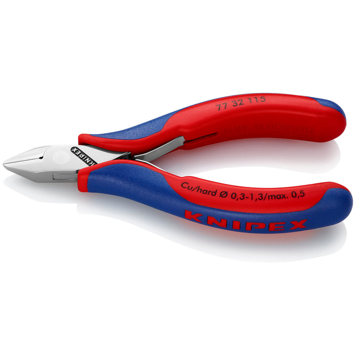 Knipex 77 32 115 4 1/2" Electronics Diagonal Cutters
