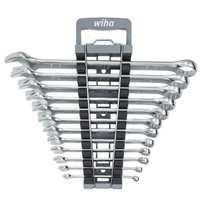 Wiha Tools 30494 Combination Wrench Set - SAE 12 Piece