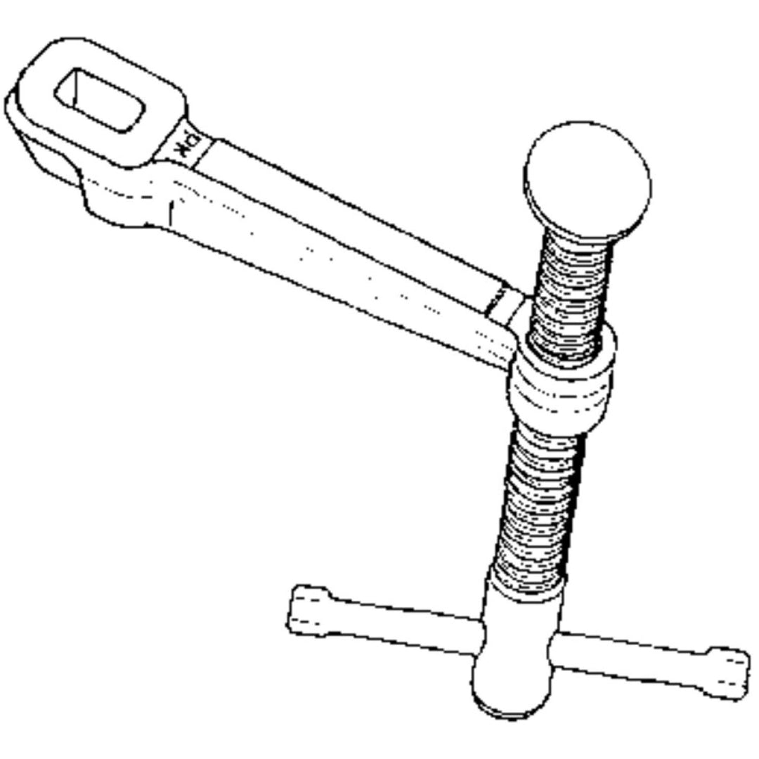 Bessey 3101426 Complete sliding arm for SLV sizes