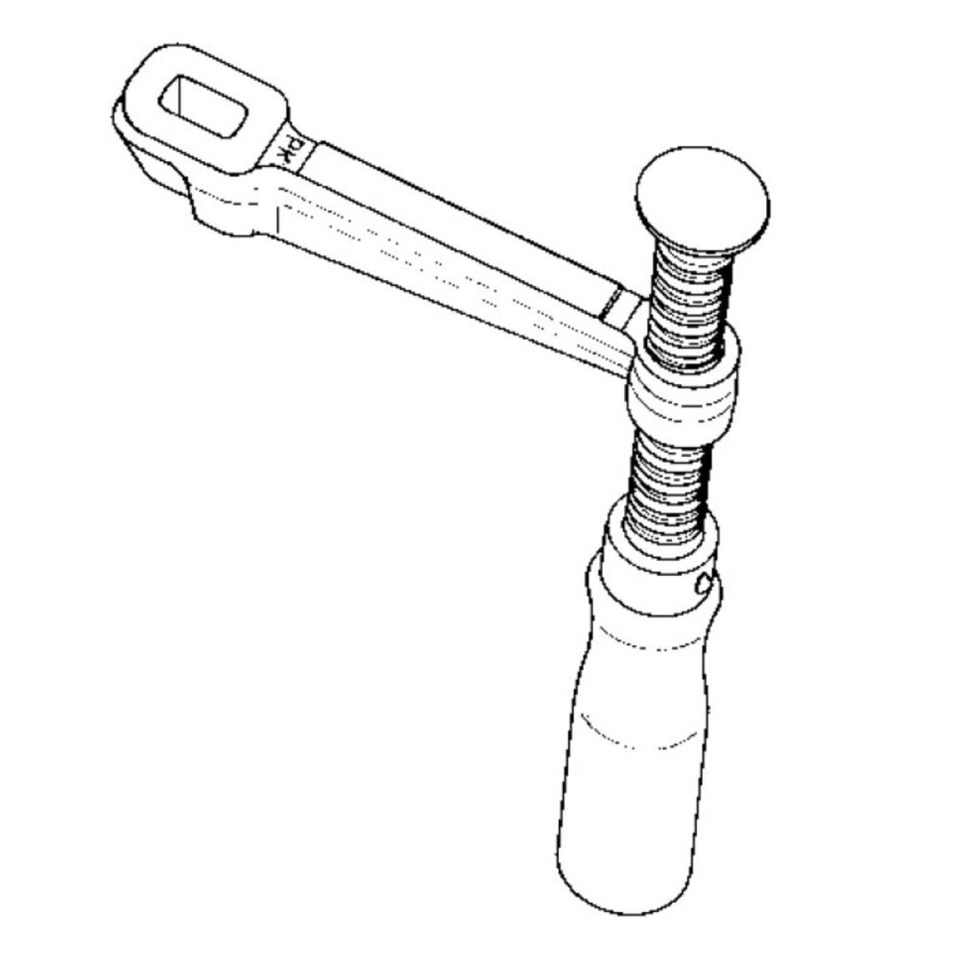 Bessey 3101426 Complete sliding arm for SLV sizes