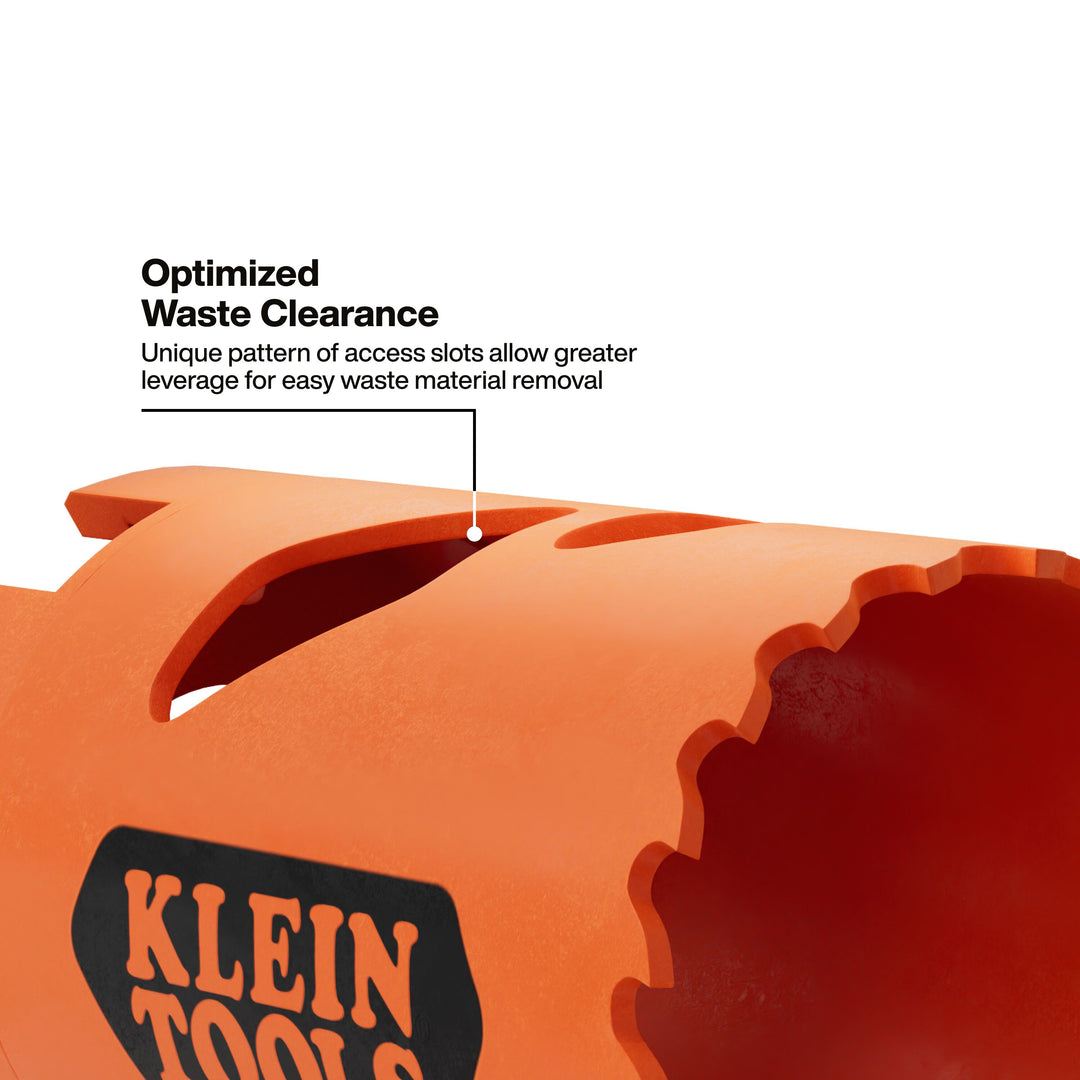 Klein Tools 31016 Bi-Metal Hole Saw, 1-3/8-Inch